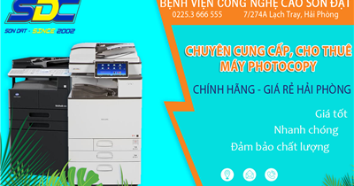 Nhà cung cấp, cho thuê máy photocopy giá tốt, uy tín số 1 Hải Phòng