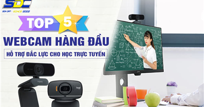 Top 5 Webcam HD Học Online, Làm Việc Từ Xa - Hình Ảnh Sắc Nét