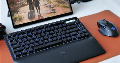 Razer BlackWidow V4 Pro 75%: Siêu Phẩm Gaming Với OLED, Vỏ Kim Loại & Switch Tùy Biến