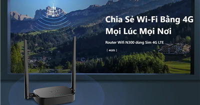 Wifi Di Động 4G Tenda 4G05 – Lắp Đặt Nhanh, Sử Dụng Mượt