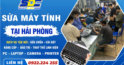 Sửa Máy Tính, Laptop Hải Phòng – Dịch Vụ Nhanh Chóng, Giá Hợp Lý