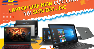 Mua laptop LIKE NEW uy tín, giá tốt Hải Phòng đến ngay Sơn Đạt.,JSC