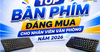 Top Bàn Phím Đáng Mua Cho Nhân Viên Văn Phòng Năm 2026