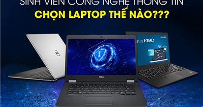 Chọn mua laptop cho lập trình viên, sinh viên IT chuẩn nhất | GIÁ TỐT NHẤT