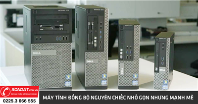 Case máy tính đồng bộ nguyên chiếc nhỏ gọn nhưng mạnh mẽ