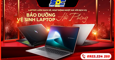 Vệ Sinh & Bảo Dưỡng Laptop Định Kỳ – Kéo Dài Tuổi Thọ Máy