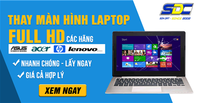 Dịch vụ thay màn hình laptop uy tín, giá rẻ hàng đầu tại Hải Phòng