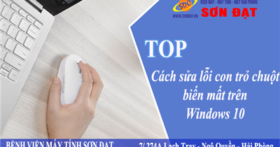 Cách sửa lỗi con trỏ chuột biến mất trên Windows 10