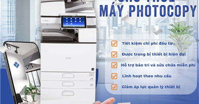 Dịch vụ cho thuê máy in, máy photocopy uy tín, giá rẻ số 1 Hải Phòng