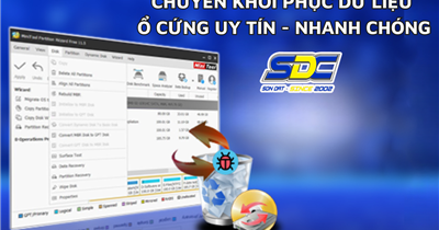 Cần khôi phục dữ liệu ổ cứng nhanh chóng, uy tín đến ngay Sơn Đạt.,JSC