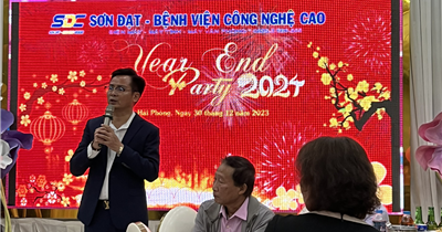 Tiệc tất niên chào đón năm mới 2024 của Bệnh Viện Máy Tính Sơn Đạt