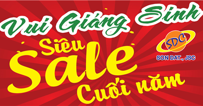 Vui Giáng Sinh- Ring Sale Khủng chỉ có tại Sơn Đạt.,JSC