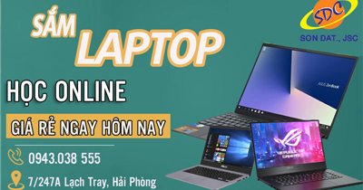 Deal khủng tại Sơn Đạt.,JSC| Laptop học online giá rẻ mua ngay hôm nay!