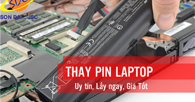 Sửa pin laptop ở đâu giá tốt, lấy ngay tại Hải Phòng?