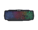 Bàn phím Giả Cơ EDRA EK503 - Led Rainbow, 104 Phím Full Size, Black,