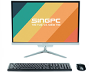 Bộ máy tính AIO SingPC M19K380-W  Intel Core i3-380M/8GB+1Slot/128GB SSD/19