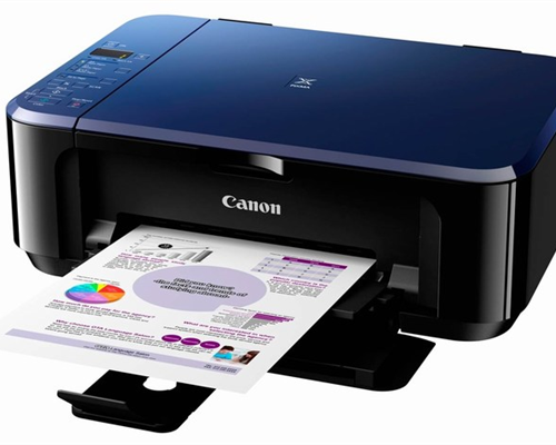 Máy in phun màu đa chức năng Canon E560 (in đảo mặt, wifi)