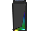 Case XTECH G350 đen- kèm 2 fan và dây led trắng