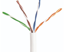 Dây mạng Wincap Cat 5E UTP VN25-25A WG vỏ PVC trắng