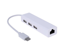 Cable chuyển đổi Type C ra 3 cổng Usb + 1 cổng Lan OEM