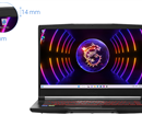 Notebook MSI GF63 12UCX 841VN BLACK Core i5-12450H; 8GB; 512GB SSD; RTX 2050/4GB; 15.6" FHD 144Hz; Win11; Black