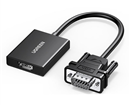 Cable chuyển đổi  VGA to HDMI Ugreen 50945