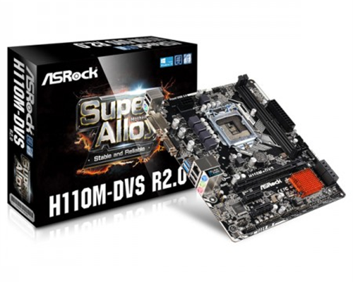 Mainboard Asrock H110M -HDV/ SK 1151 DDR4 (Có HDMI)