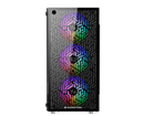 Vỏ case Xigmatek NYX  2 mặt kính cường lực, 398x195x326 mm + 3 fan