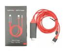 Cáp kết nối HDMI lên Tivi cho iphone 5,6,7,8, ipad 4,5,Mini dài 2m