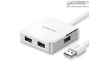 Bộ chia USB 2.0 ra 4 cổng dài 20cm chính hãng Ugreen 20803 