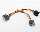 Cáp chia nguồn SATA 1 ra 2