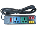 Ổ cắm lioa 4 lỗ 2 lỗ 3, 2 lỗ 2 (2D2SN52)