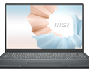 Notebook MSI Modern 14 B5M, R5 5500U, 8GB DDR4, 512GB NVMe PCIe Gen3x4 SSD, AMD Radeon Graphics, 14" FHD IPS, 3C 39Wh, ax+BT, W10H, Xám (Carbon Gray)