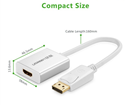Cable chuyển Displayport to HDMI  Ugreen 20411 hãng
