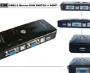 KVM Switch 4 port USB MT-VIKI MT-401UK