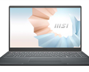 Notebook MSI Modern 14  -Gray- 14 FHD IPS; Intel Core i7-1195G7; 8GB 3200MHz + 1Slot; 512GB SSD;  WiFi 6 + BT5.2; Alu A; Win11H; 1Y; Bag+ Mouse (14B11MOU-1065VN)