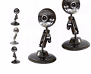 Webcam Robot sắt tự nhận driver 6 đèn hồng ngoại, có mic, cực nét