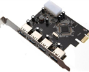 Card chuyển đổi PCI-Express 4 Port USB 3.0