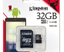 Thẻ nhớ MicroSD Kingston 32GB Class 10