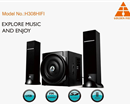 Loa Golden Field H308 HIFI/2.1(usb, Bluetooth,SD,FM) 