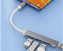 TypeC 3.0+ 4 Port Hub USB, Veggieg VG-VK303