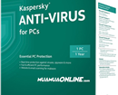 Phần mềm diệt Virus USB 8gb Kaspersky Anti Virus