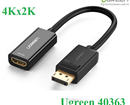 Cable chuyển Displayport to HDMI  Ugreen 20411/40363 hãng