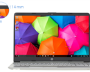 Notebook Hp 15s - du1108TU ( Intel Core i3.10110U/4GB DDR4/SSD 256GB/15.6inchFHD/Win10/Màu Bạc _ 2Z6L7PA )
