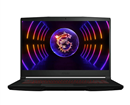 Notebook MSI GF63 12UCX 841VN BLACK Core i5-12450H; 16GB(8GBx2); 512GB SSD; RTX 2050/4GB; 15.6" FHD 144Hz; Win11; Black