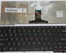 Keyboard Lenovo Mini S10-3 đen có ốc