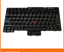 Keyboard Lenovo X61 đen