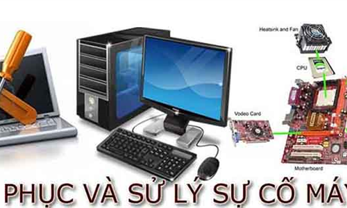 Sửa chữa máy tính tại nhà quận Ngô Quyền Hải Phòng