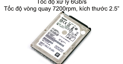 Mua, Thay ổ cứng Hitachi HGST 1TB chính hãng giá rẻ ở đâu Hải Phòng?