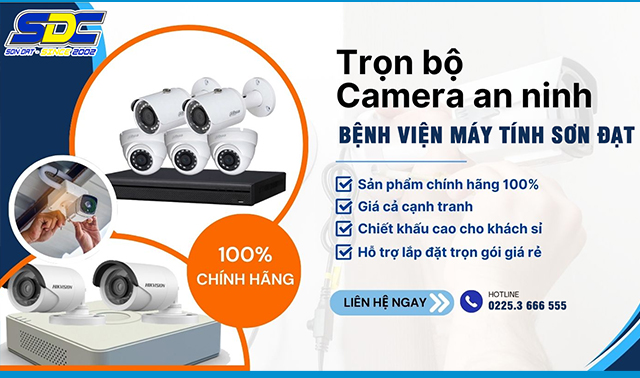 LẮP ĐẶT CAMERA